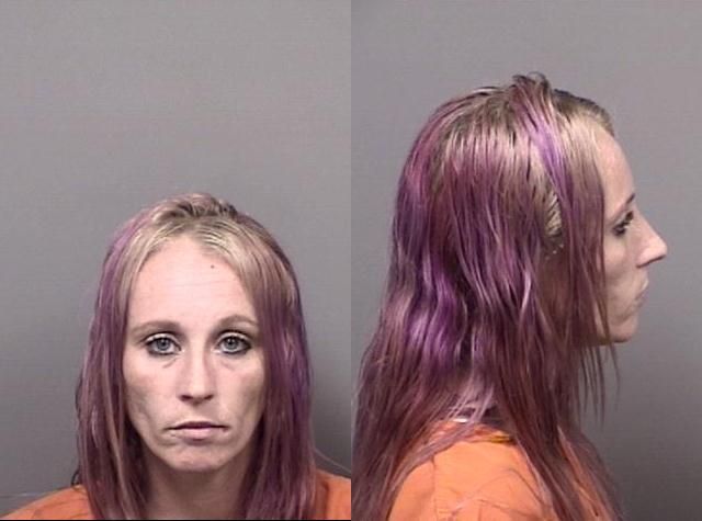 Jaclyn Jaeger arrested July 29 on a felony charge of possession of a controlled substance and a misdemeanor charge of drug paraphernalia.
